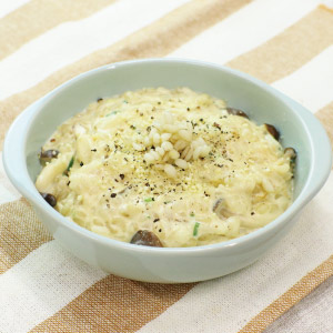 もち麦の和風味噌リゾット