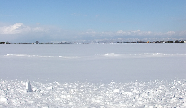 北海道の雪景色