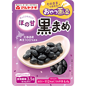 おやつ蒸し豆　ほの甘黒まめ